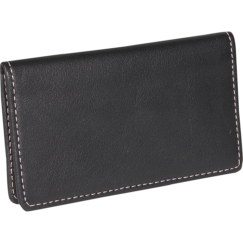Royce Leather Business Card Case Black
