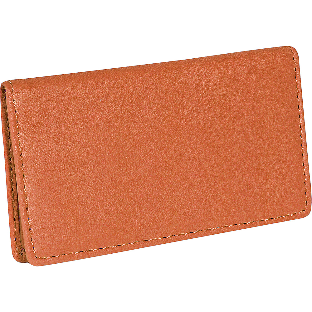 Royce Leather Business Card Case Tan