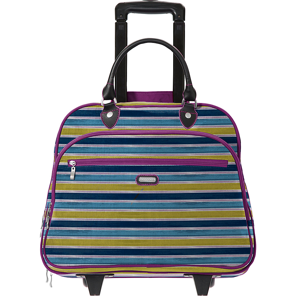 baggallini Rolling 17 Tote Tropical Stripe baggallini Softside Carry On