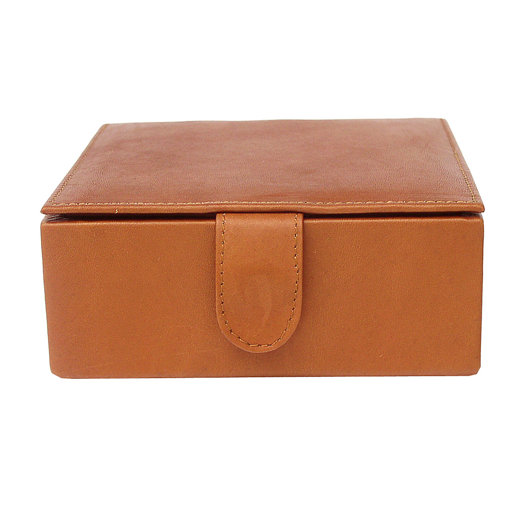 Piel Multi Use Small Leather Box Saddle