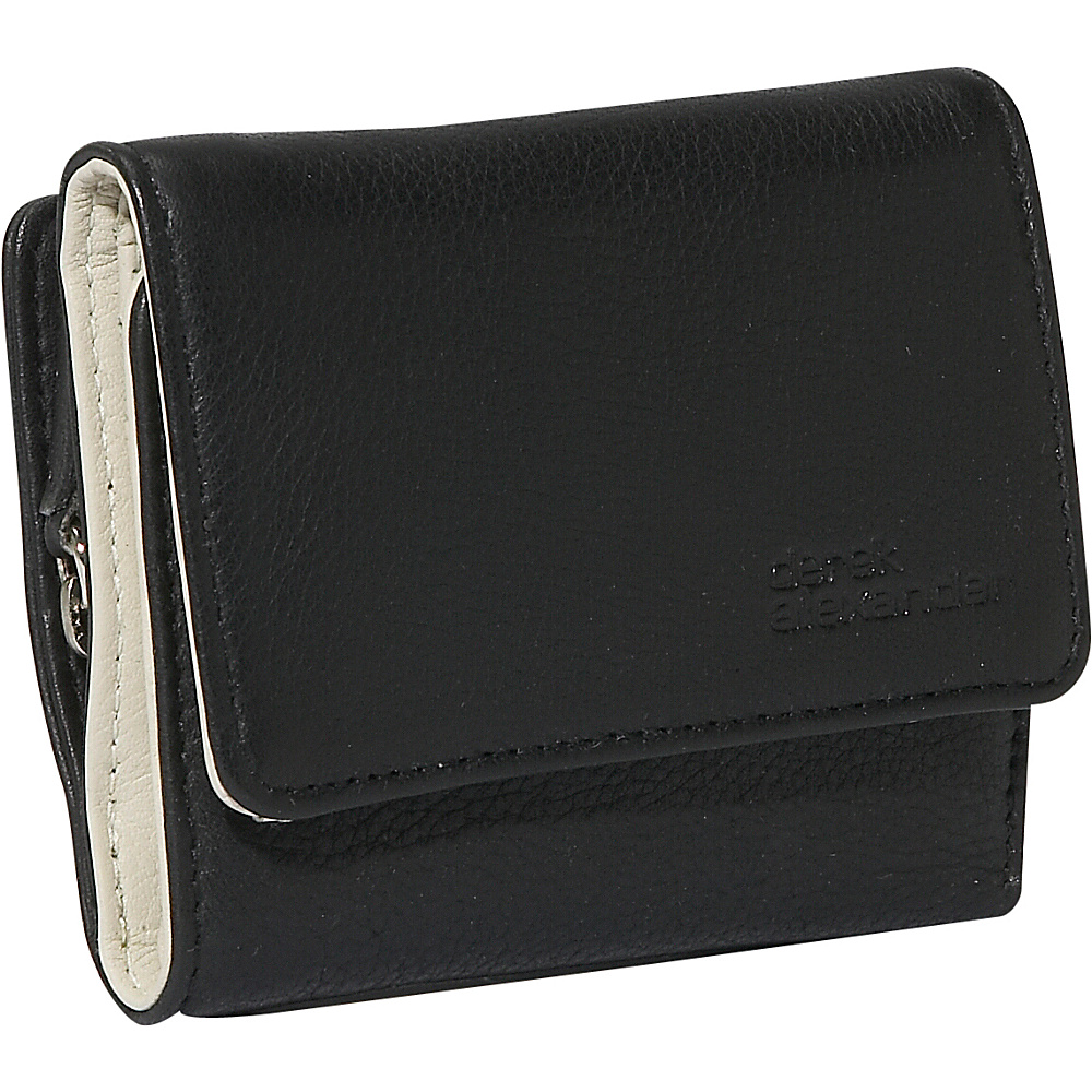Derek Alexander Small Credit Card Trifold Black and