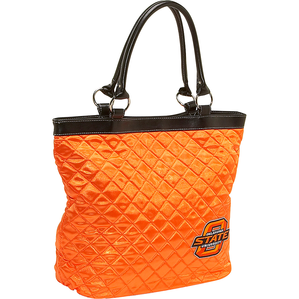 Littlearth Quilted Tote Oklahoma State University Oklahoma State University Littlearth Fabric Handbags