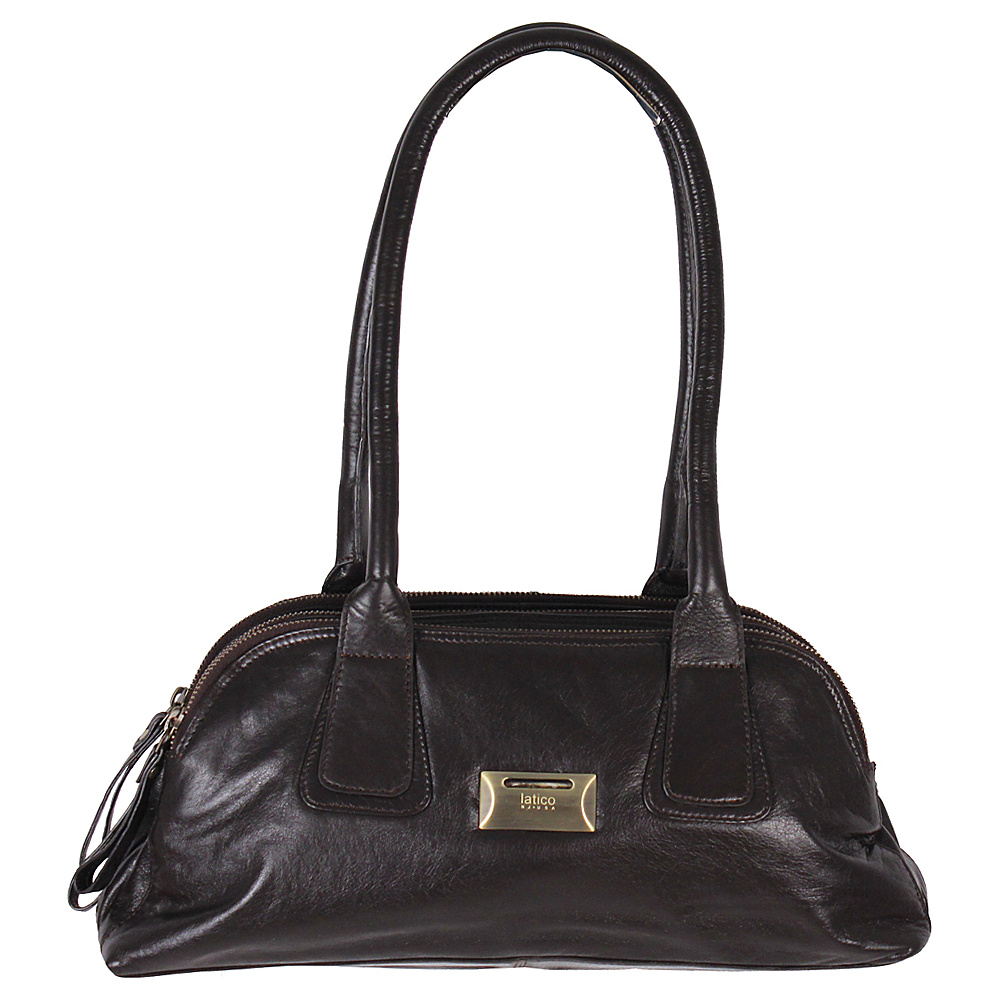 Latico Leathers Louise Shoulder Bag Espresso Latico Leathers Leather Handbags