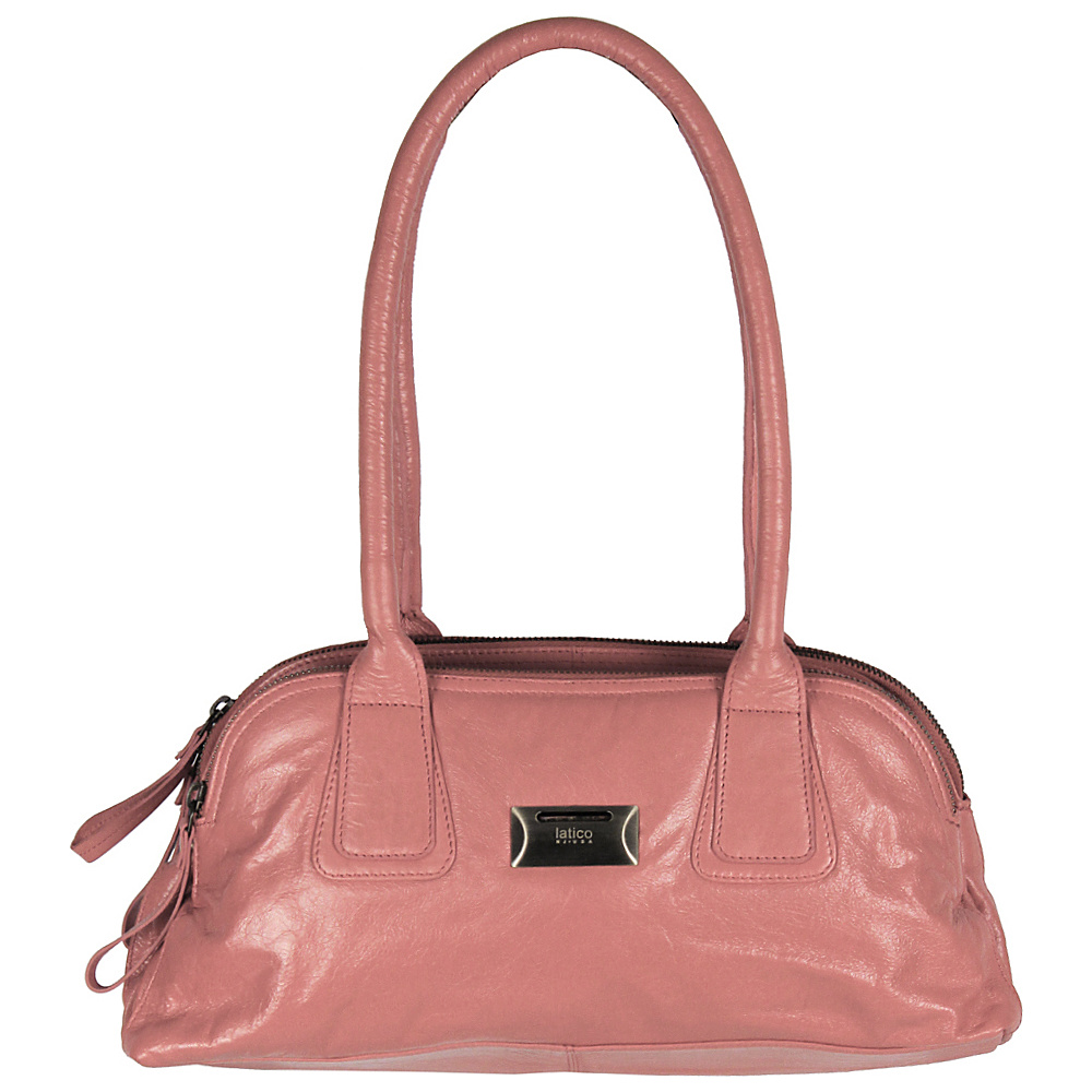 Latico Leathers Louise Shoulder Bag Pink Latico Leathers Leather Handbags