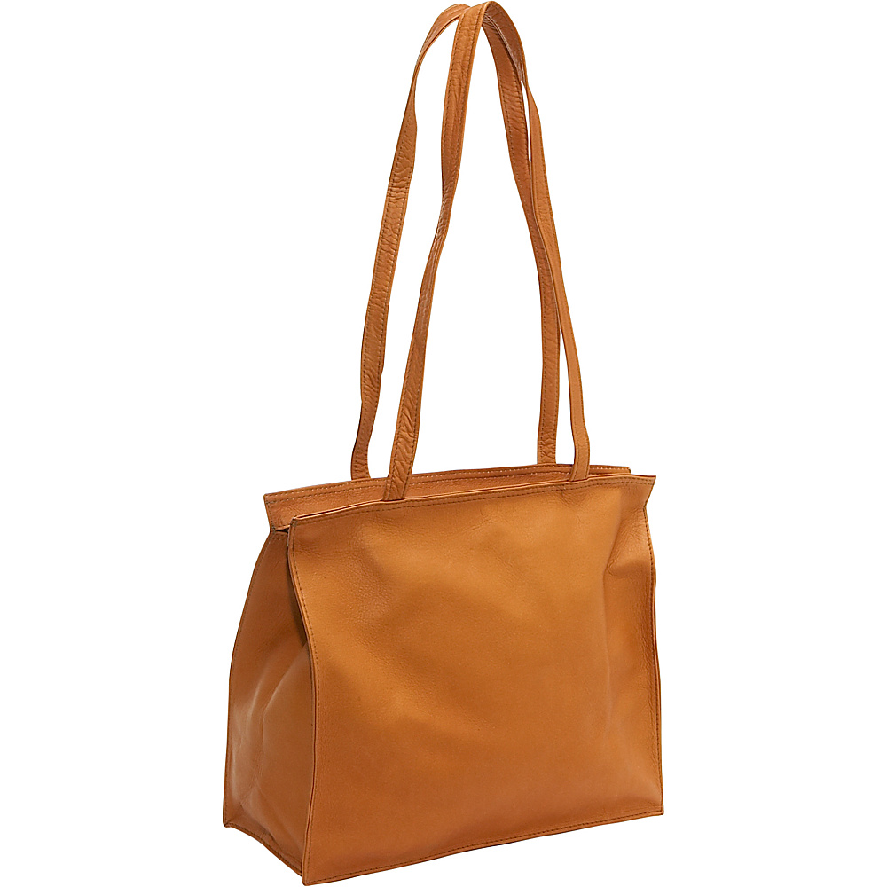 Le Donne Leather Simple Tote Tan