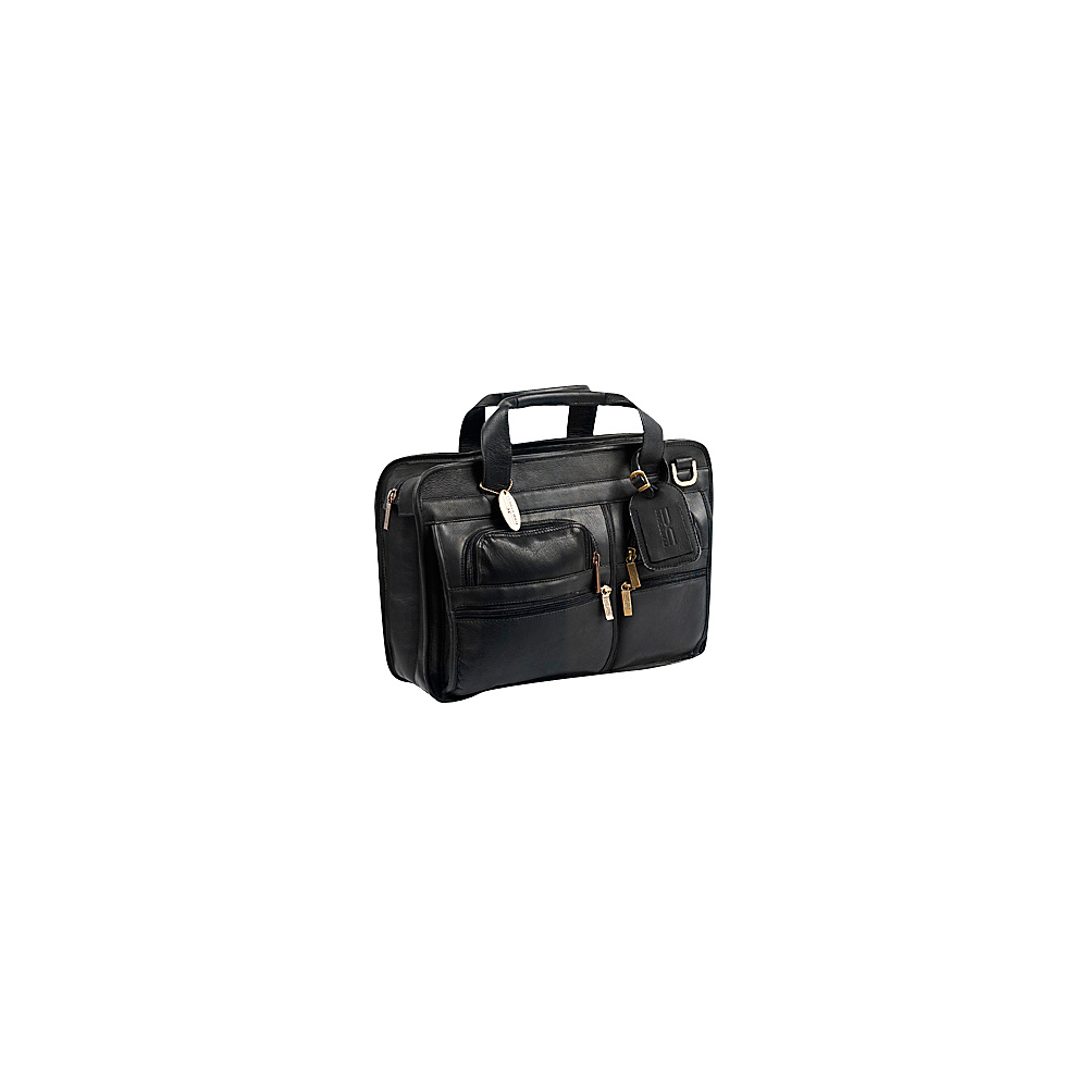 ClaireChase Slimline Executive Briefcase Black