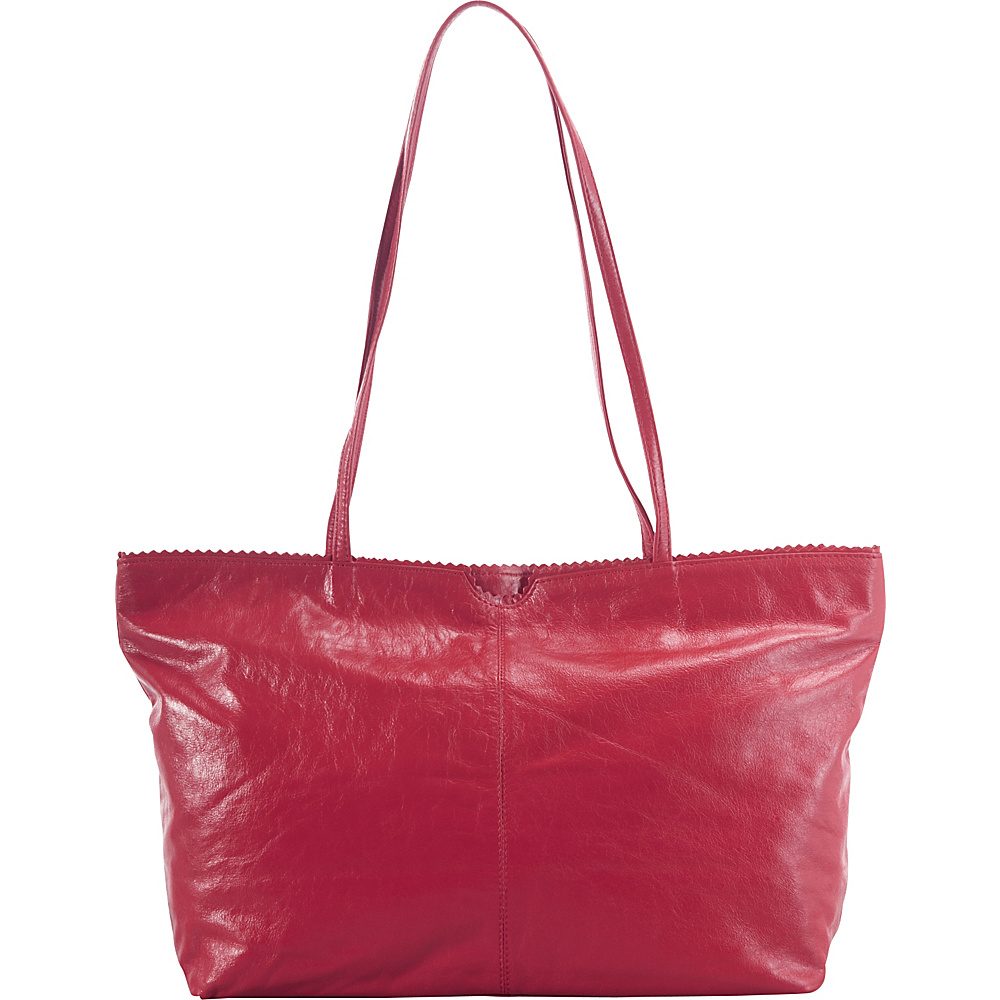 Latico Leathers Carmen Tote Berry Latico Leathers Leather Handbags