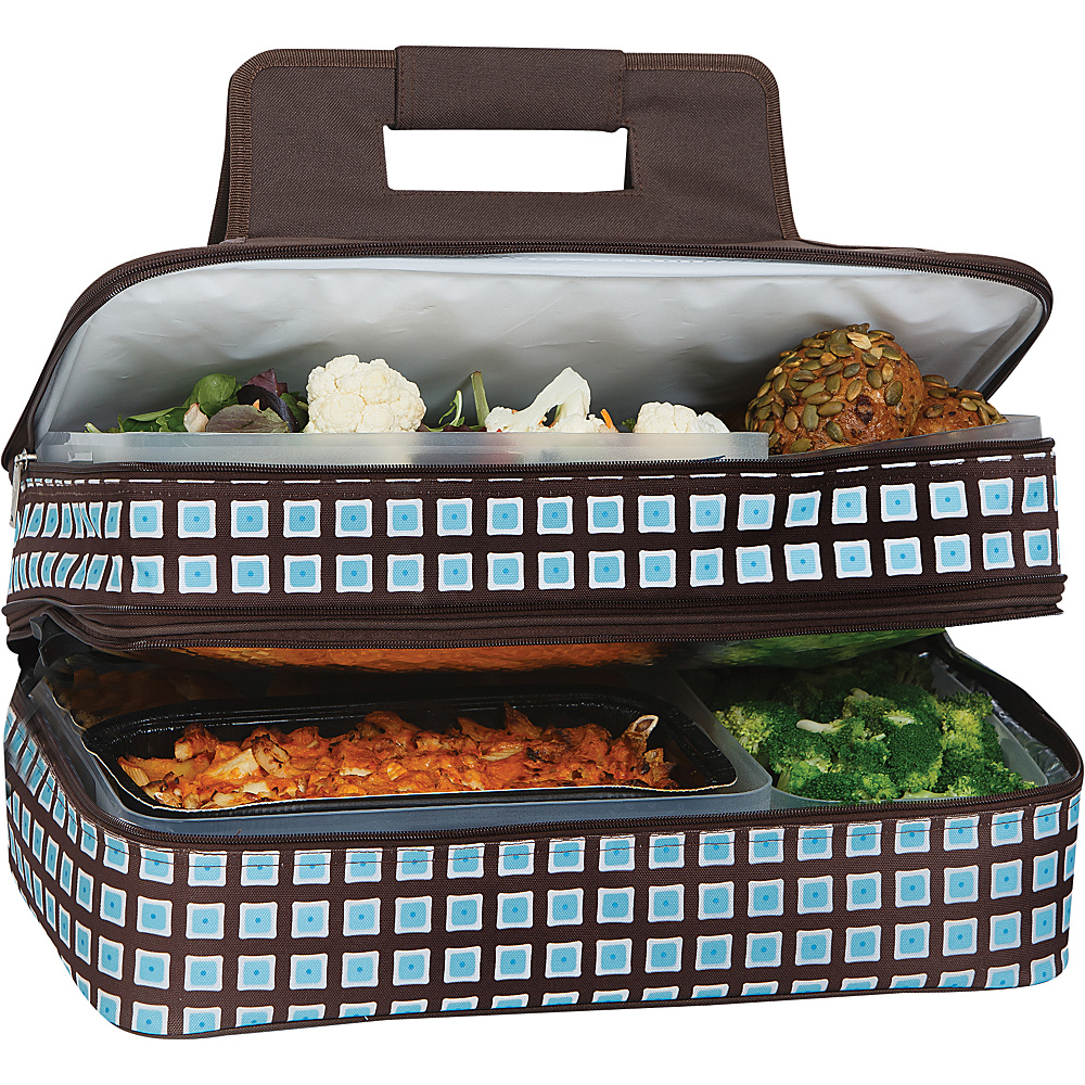 Picnic Plus Entertainer Hot Cold Food Carrier Blue Oyster Picnic Plus Travel Coolers