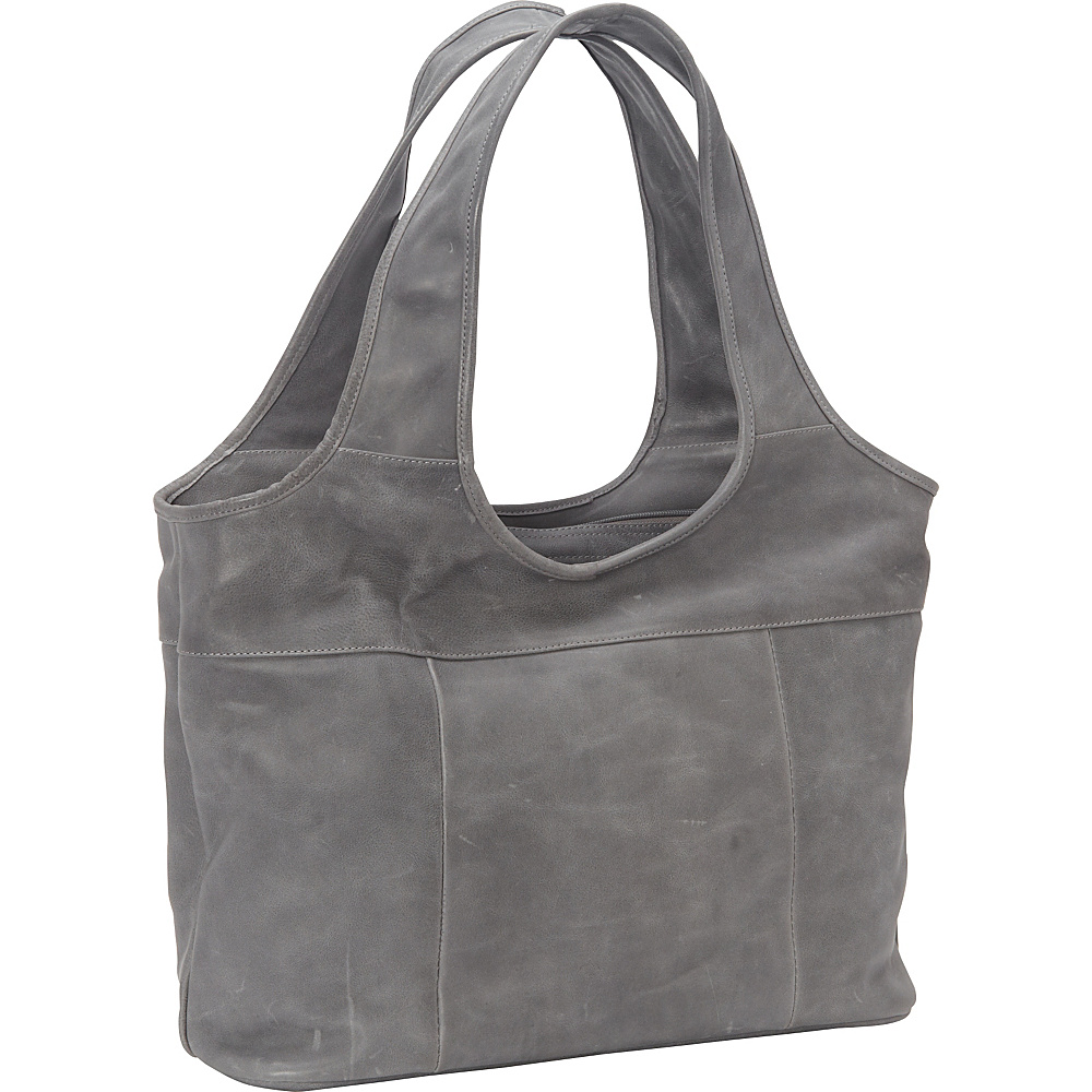 Piel Laptop Hobo Charcoal EXCLUSIVE Piel Women s Business Bags
