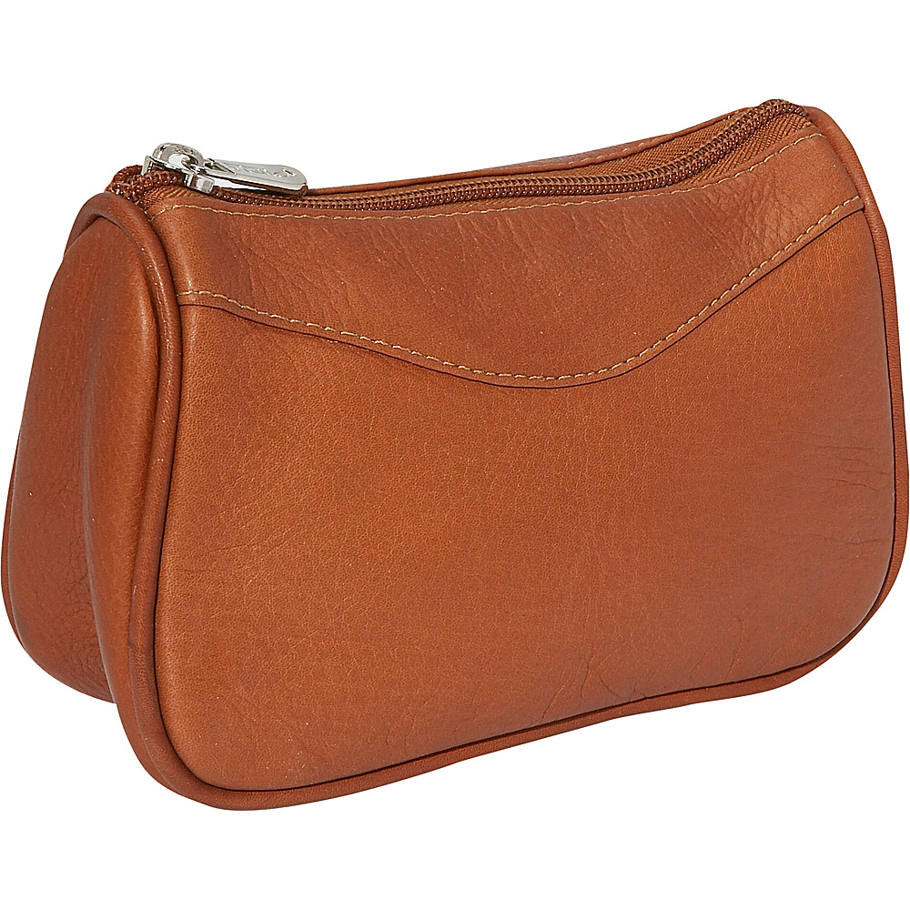 Piel Carry All Zip Pouch Saddle