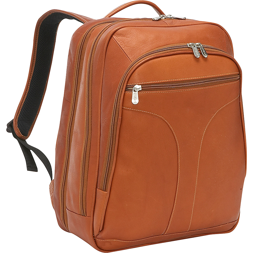 Piel Checkpoint Friendly Urban Laptop Backpack Saddle