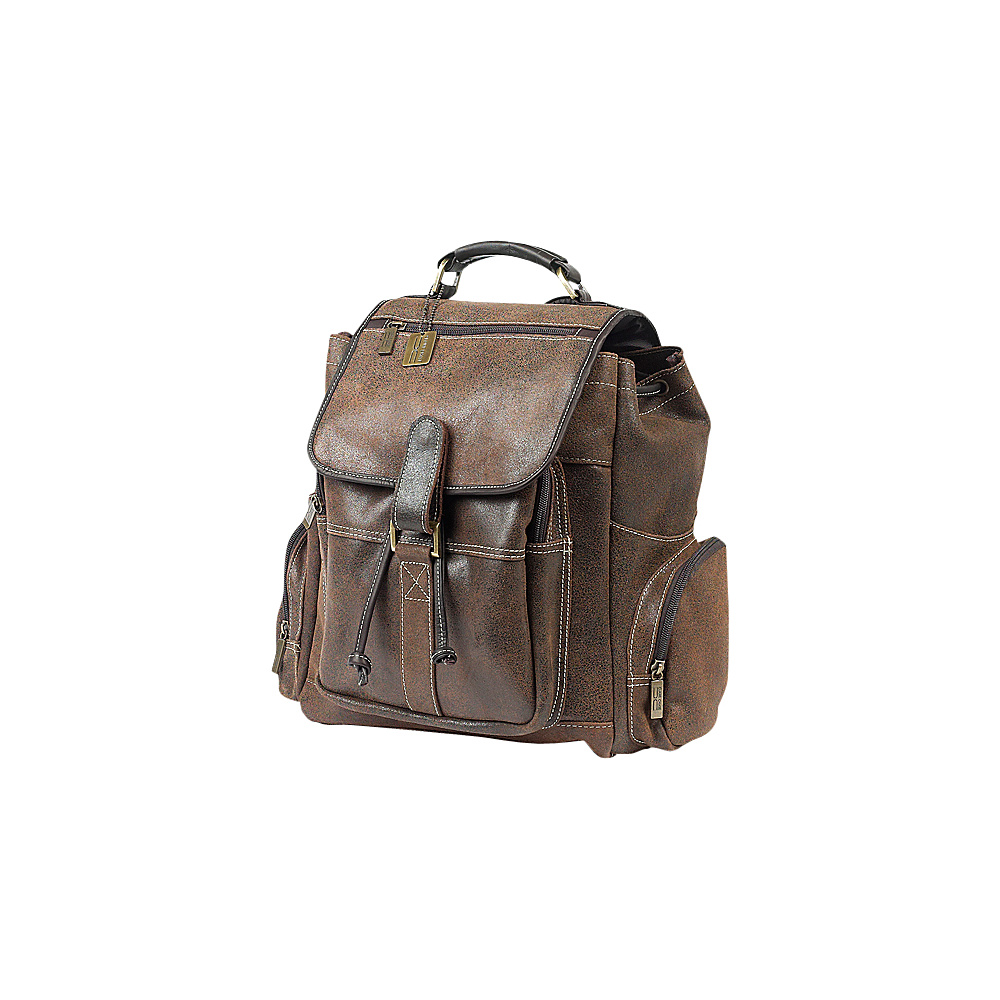 ClaireChase Uptown Bak Pack Distressed Brown