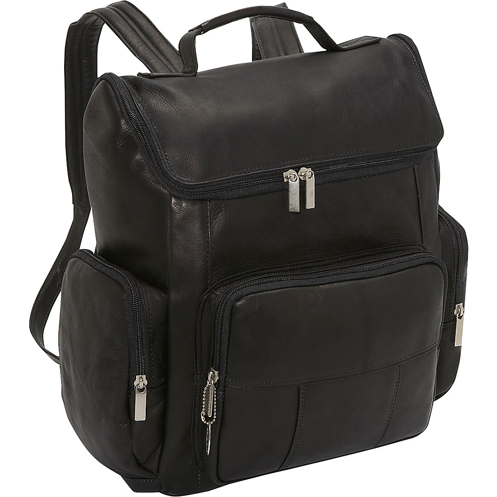 David King Co. Multi Pocket Laptop Backpack Black