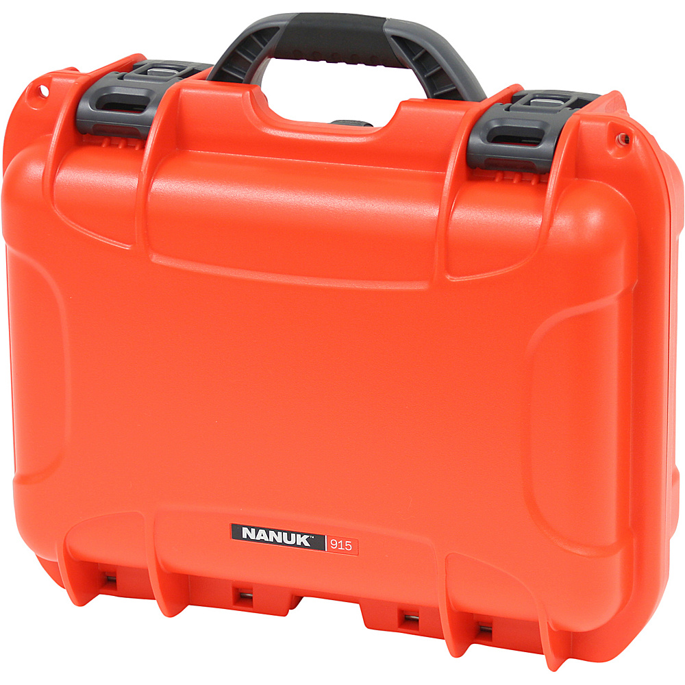 NANUK 915 Case w padded divider Orange