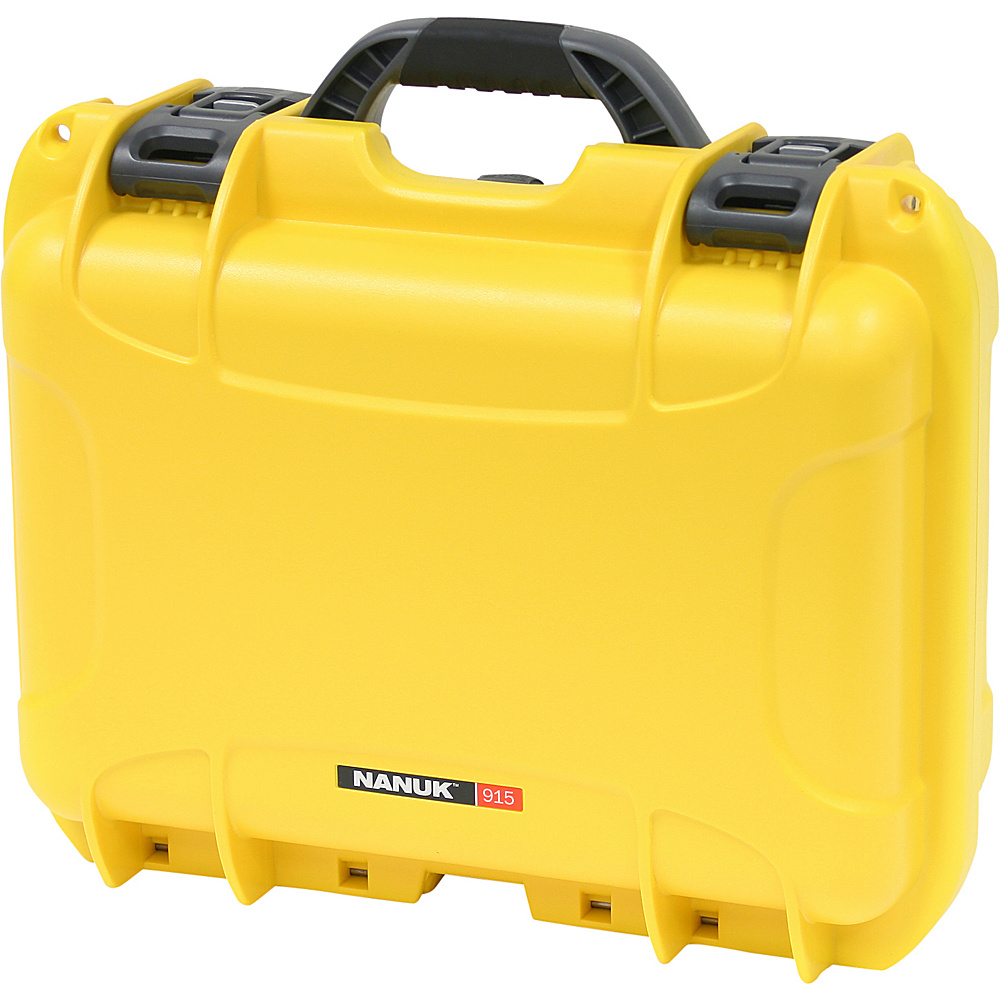 NANUK 915 Case w padded divider Yellow