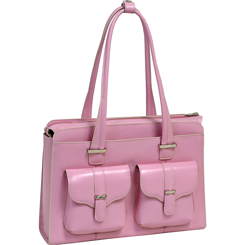 McKlein USA Alexis 14 Ladies Laptop Case Pink McKlein USA Women s Business Bags