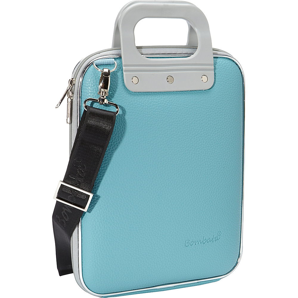 Bombata Micro Tablet Briefcase Turquoise Bombata Non Wheeled Business Cases
