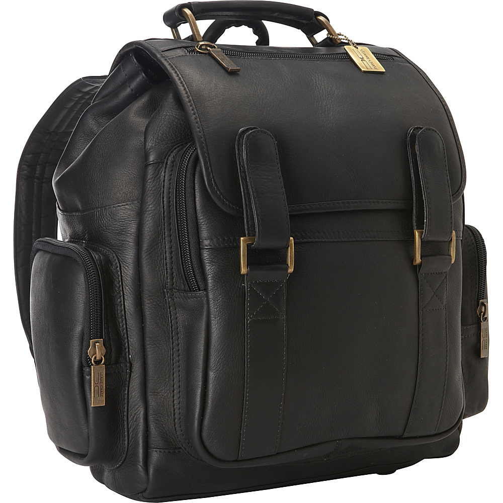 ClaireChase Sierra Laptop Back Pack Black ClaireChase Business Laptop Backpacks