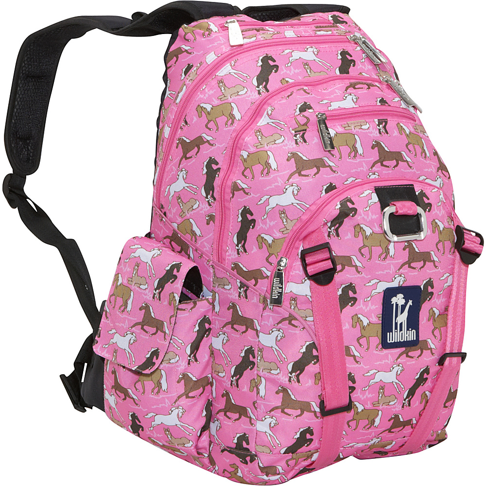 Wildkin Horses in Pink Serious Backpack Horses in