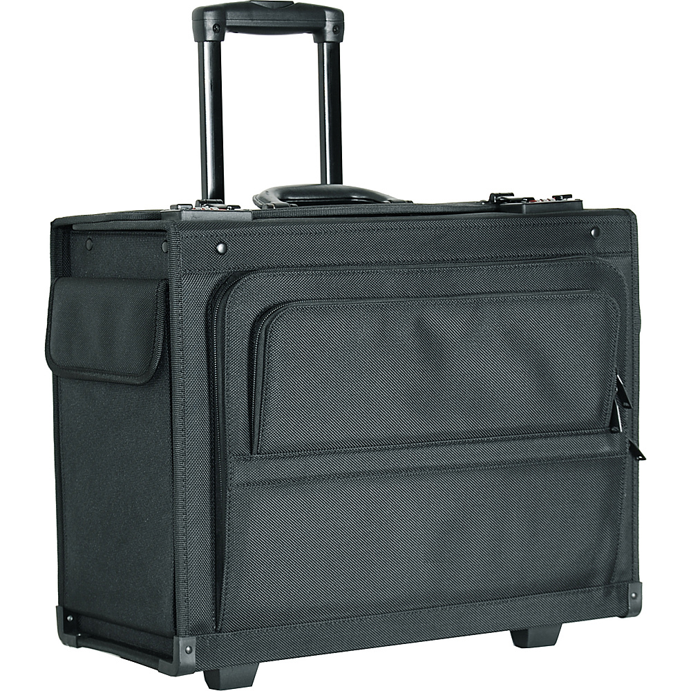 Netpack 18 Rolling Laptop Catalog Case Black Netpack Wheeled Business Cases