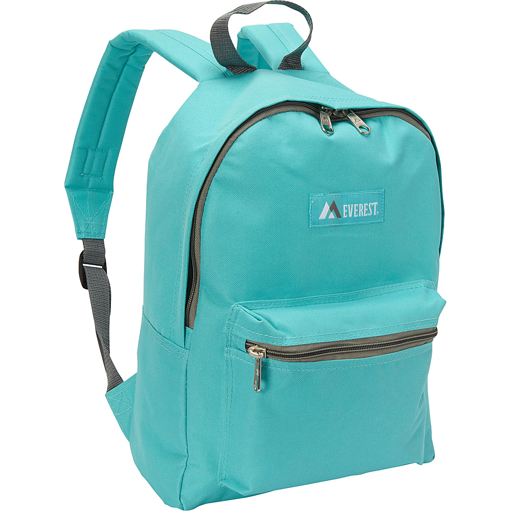 Everest Basic Backpack Aqua Blue Everest Everyday Backpacks