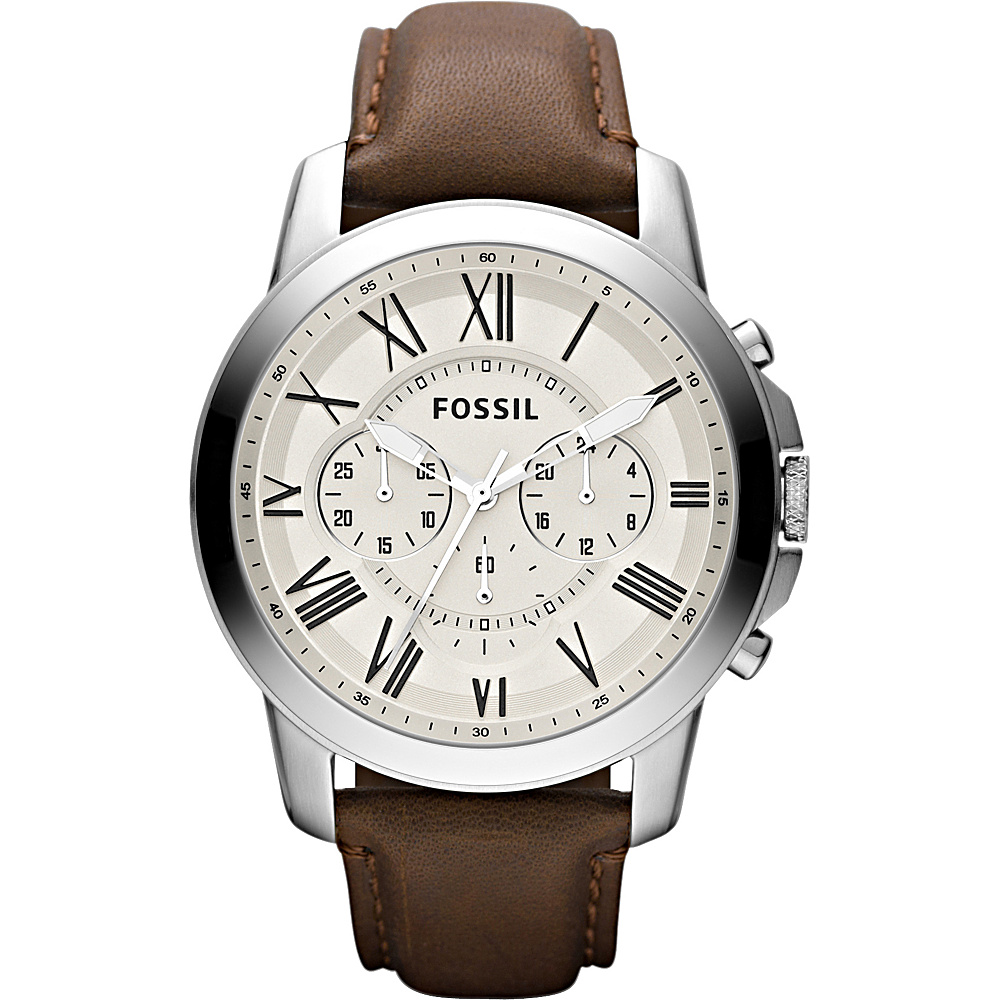 Fossil Grant Brown Fossil Watches