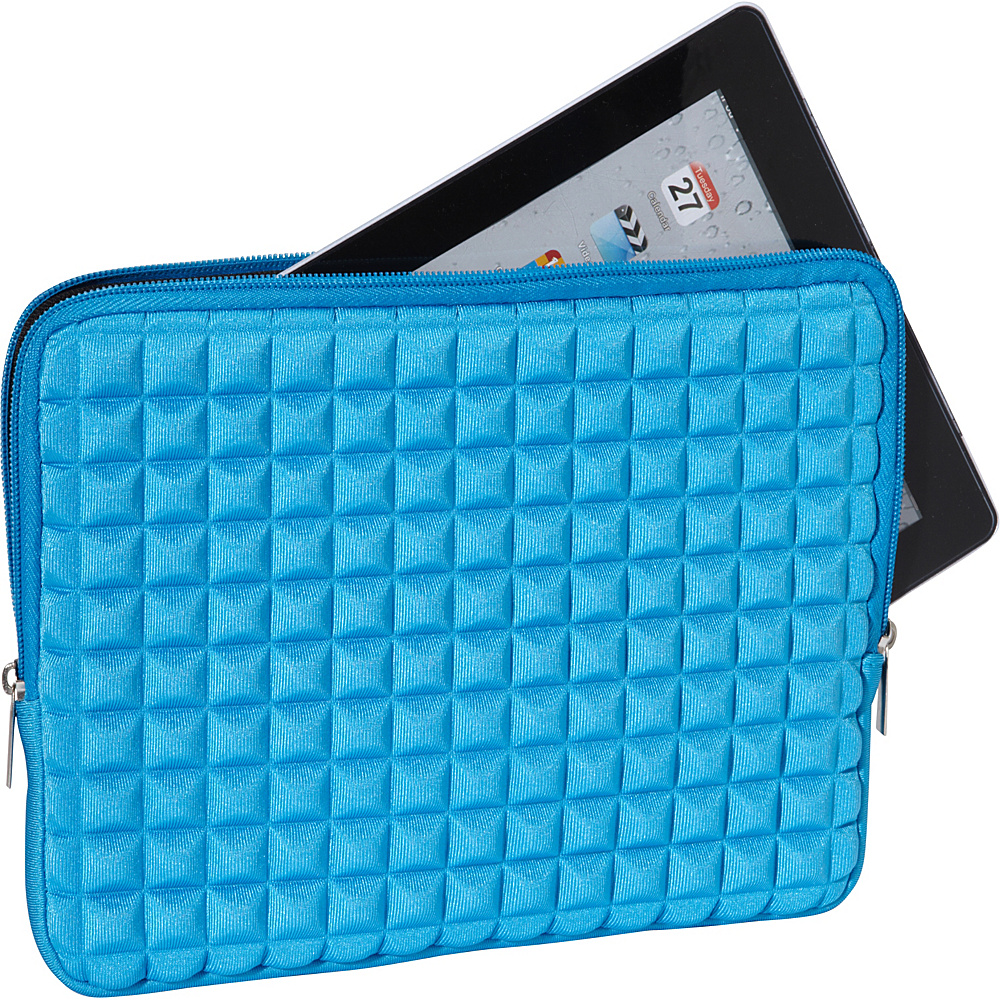 Melie Bianco Pyramid iPad Case Blue Melie Bianco Laptop Sleeves
