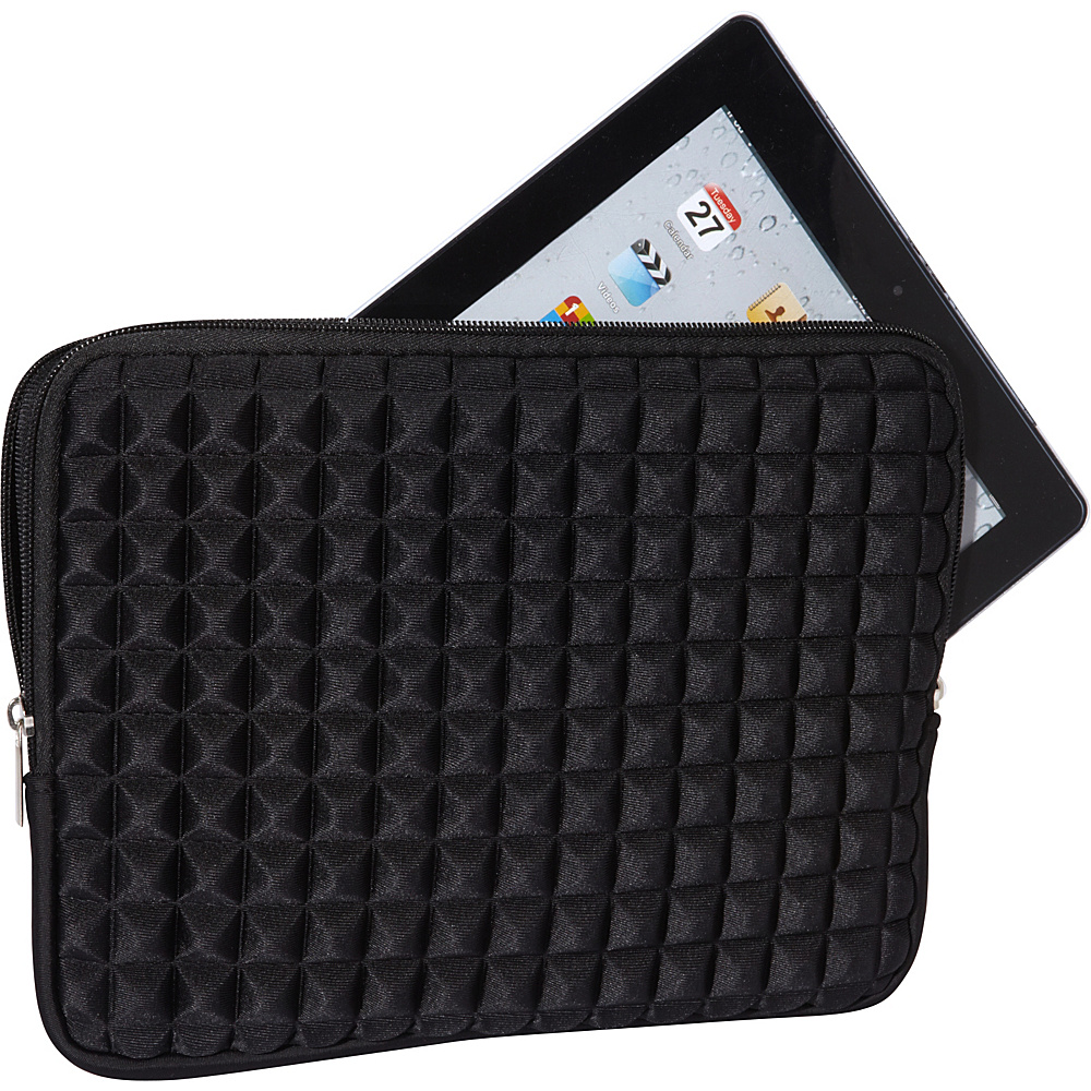 Melie Bianco Pyramid iPad Case Black Melie Bianco Laptop Sleeves