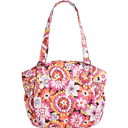 Vera Bradley Glenna Shoulder Bag Pixie Blooms - Vera Bradley Fabric Handbags