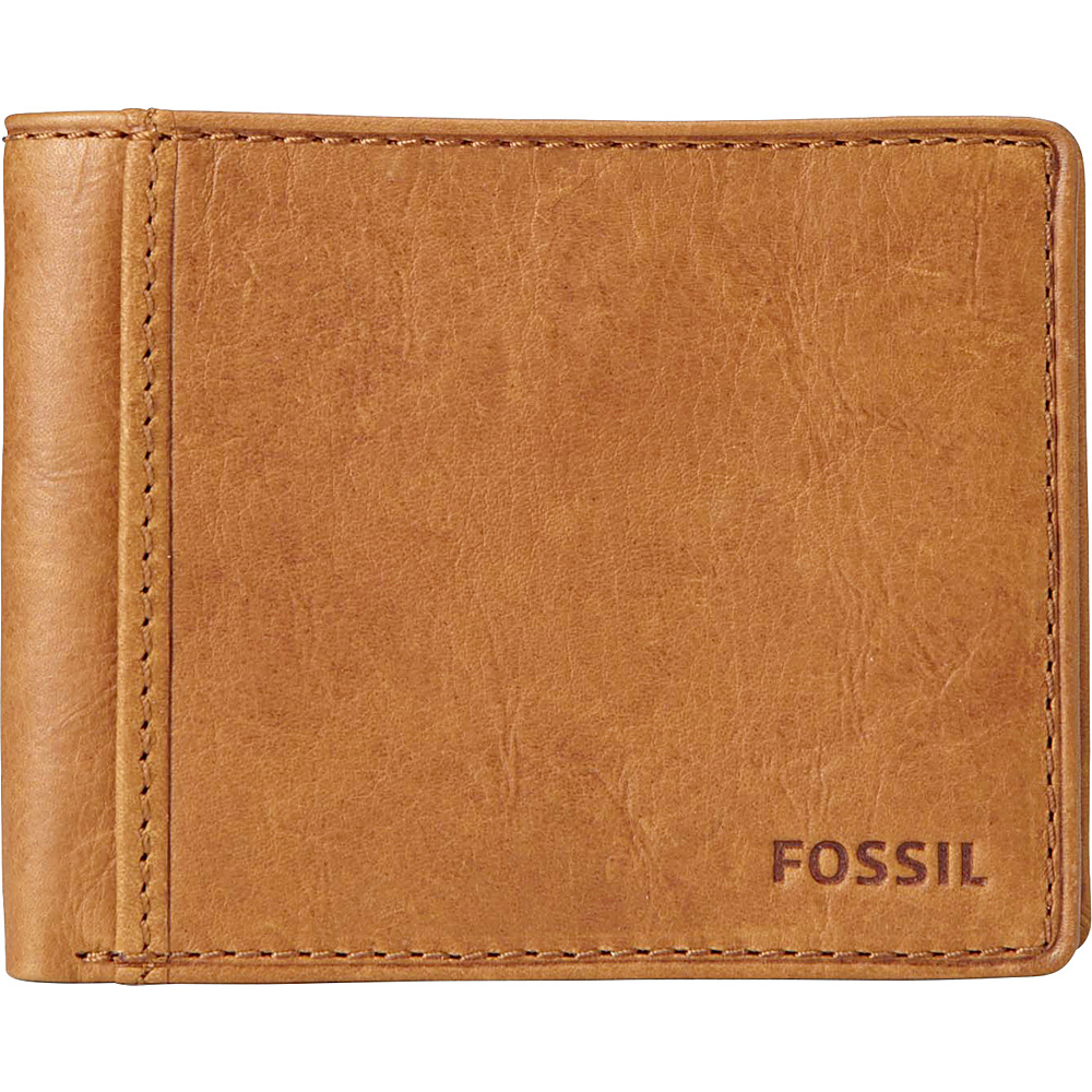 Fossil Ingram Traveler Wallet Cognac Fossil Men s Wallets