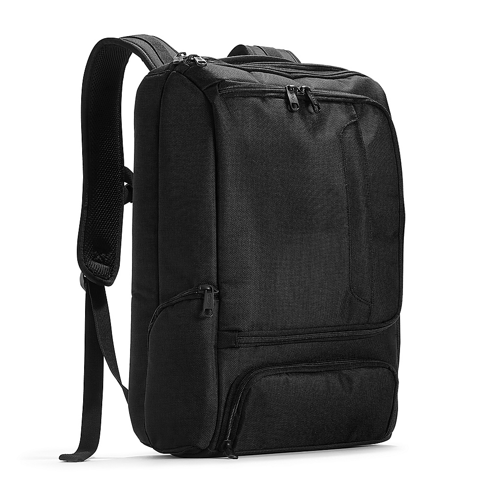eBags Professional Slim Laptop Backpack Solid Black eBags Business Laptop Backpacks
