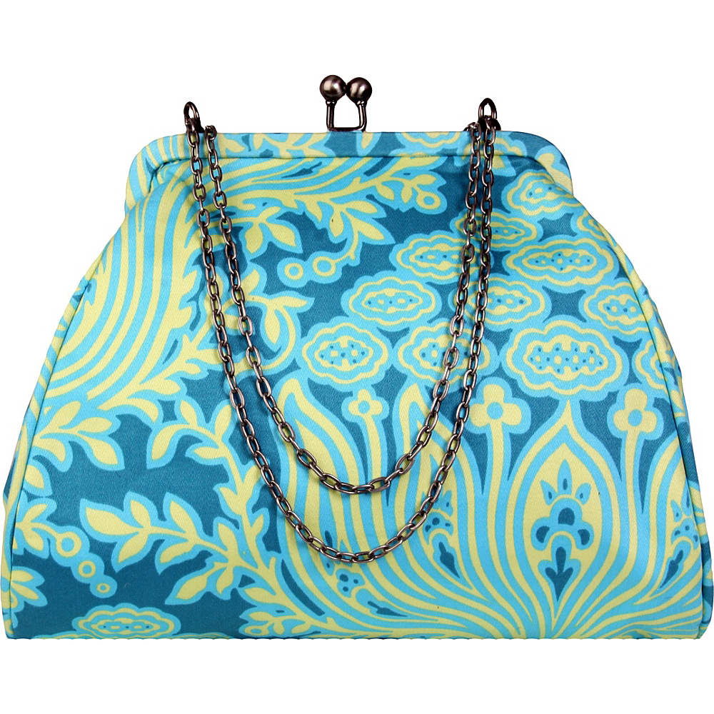 Amy Butler for Kalencom Nora Clutch with Chain Cloud Vine Marine Amy Butler for Kalencom Women s Wallets
