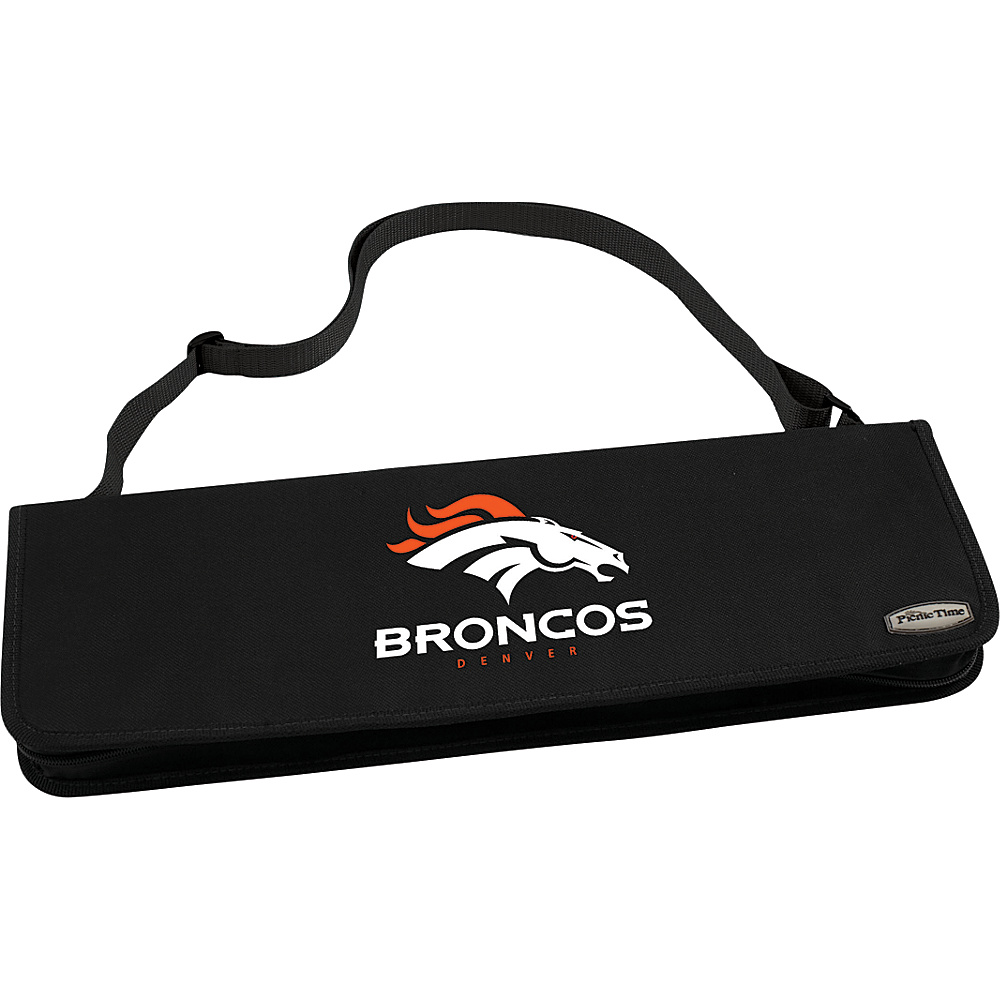 Picnic Time Denver Broncos Metro BBQ Tote Denver Broncos Black Picnic Time Outdoor Accessories
