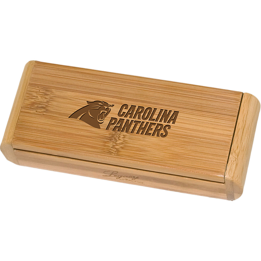 Picnic Time Carolina Panthers Elan Bamboo Corkscrew Carolina Panthers Picnic Time Outdoor Accessories