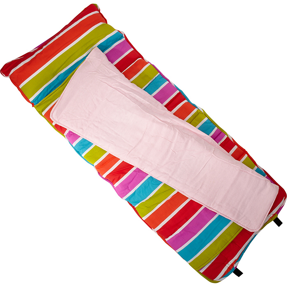 Wildkin Bright Stripes Original Nap Mat Bright Stripes Wildkin Travel Pillows Blankets