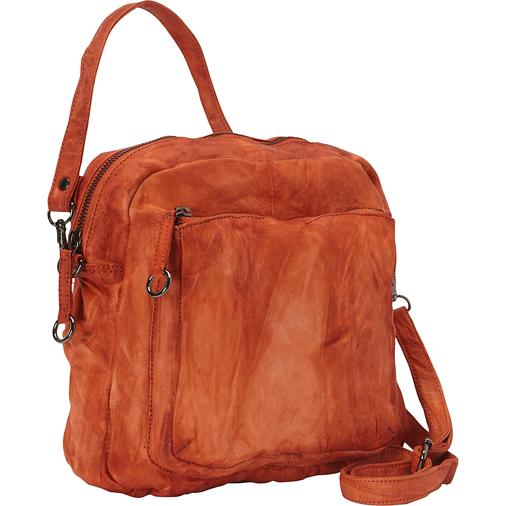 Latico Leathers Peyton Crossbody Orange Latico Leathers Leather Handbags