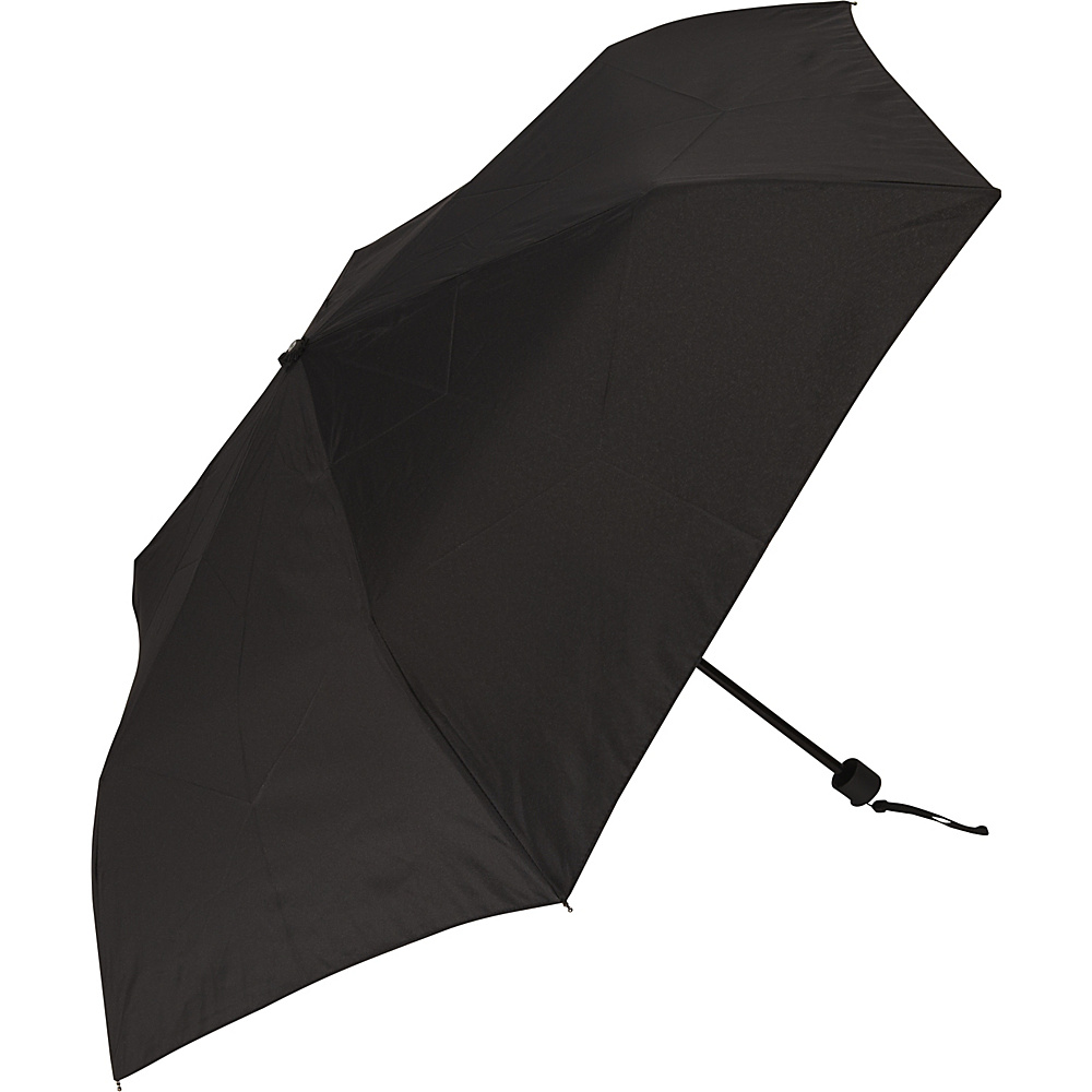 Samsonite Travel Accessories Manual Compact Round Umbrella Black Samsonite Travel Accessories Umbrellas and Rain Gear