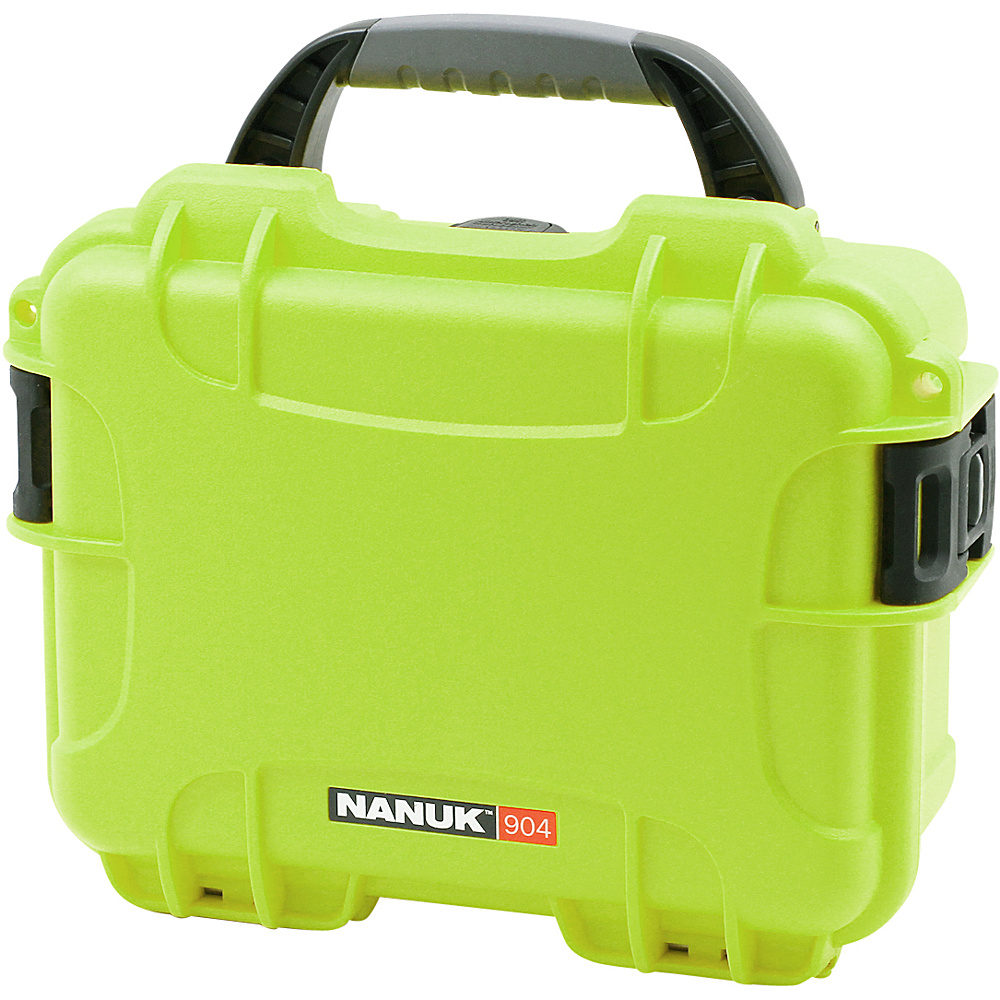 NANUK 904 Case With 3 Part Foam Insert Lime NANUK Camera Accessories