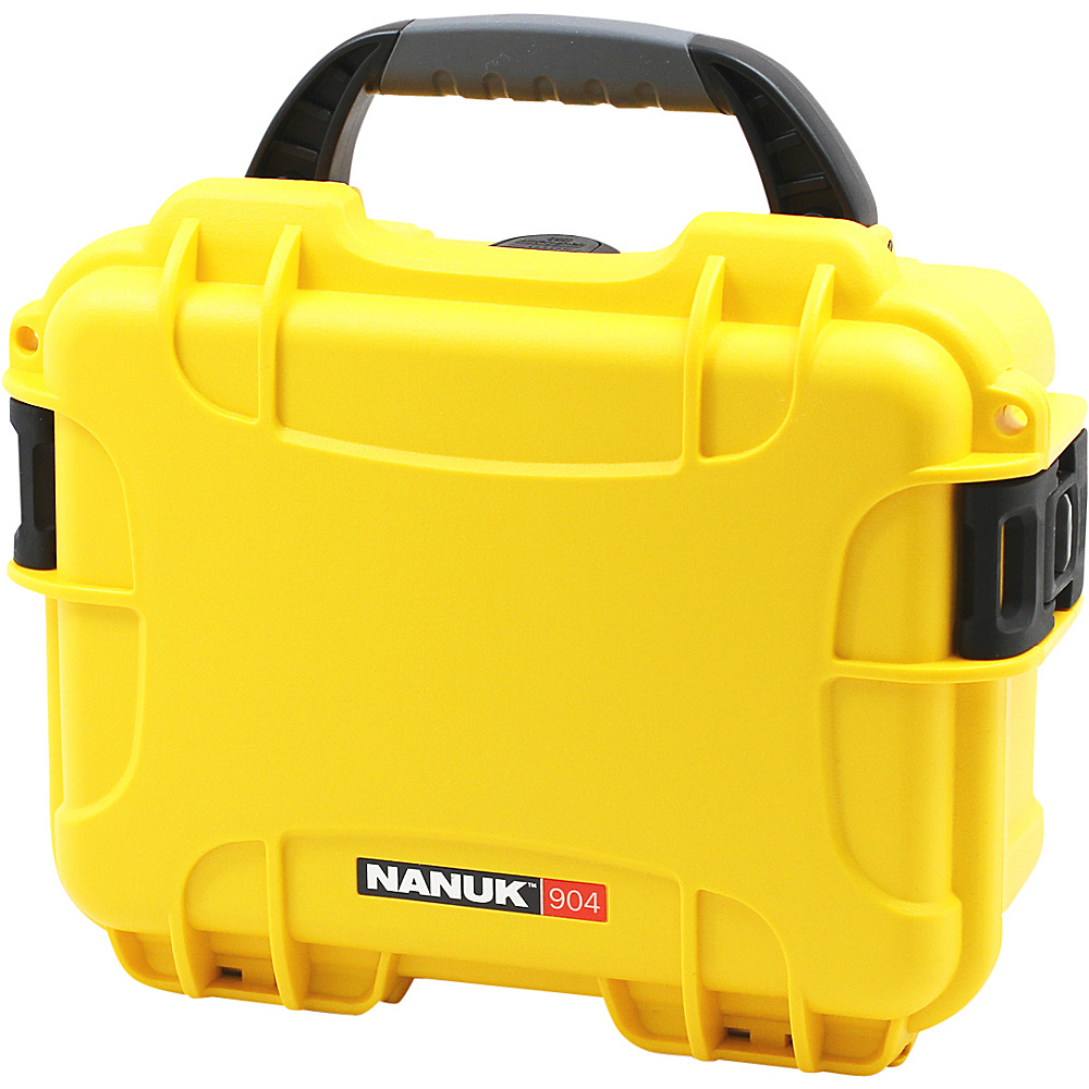 NANUK 904 Case With 3 Part Foam Insert Yellow NANUK Camera Accessories