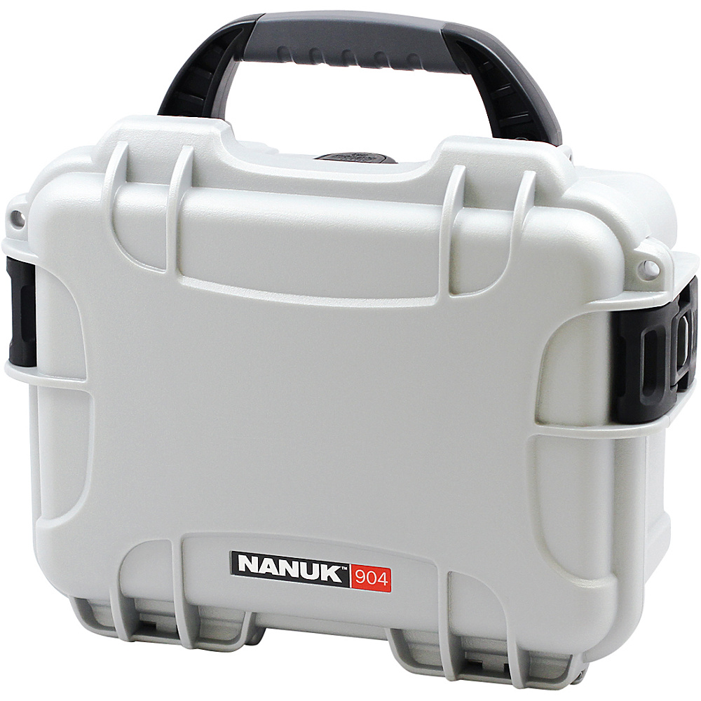 NANUK 904 Case With 3 Part Foam Insert Silver NANUK Camera Accessories