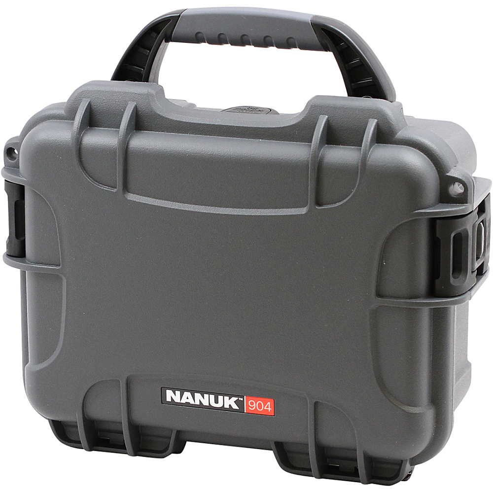 NANUK 904 Case With 3 Part Foam Insert Graphite NANUK Camera Accessories