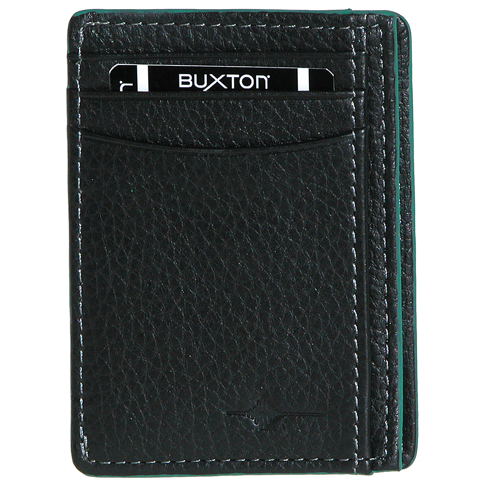 Buxton RFID Front Pocket Get Away Green Buxton Men s Wallets
