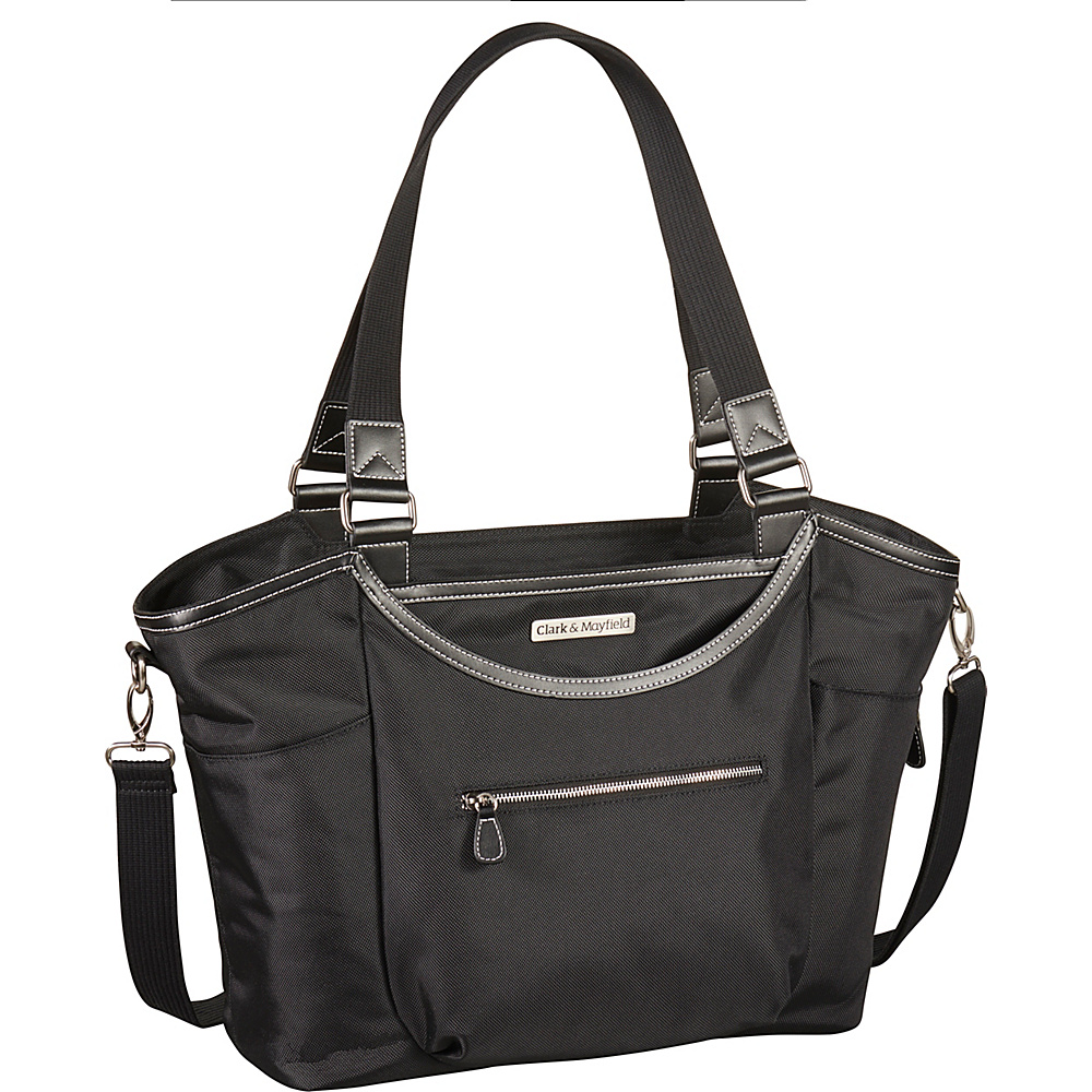 Clark Mayfield Bellevue Laptop Handbag 18.4 Black Clark Mayfield Women s Business Bags