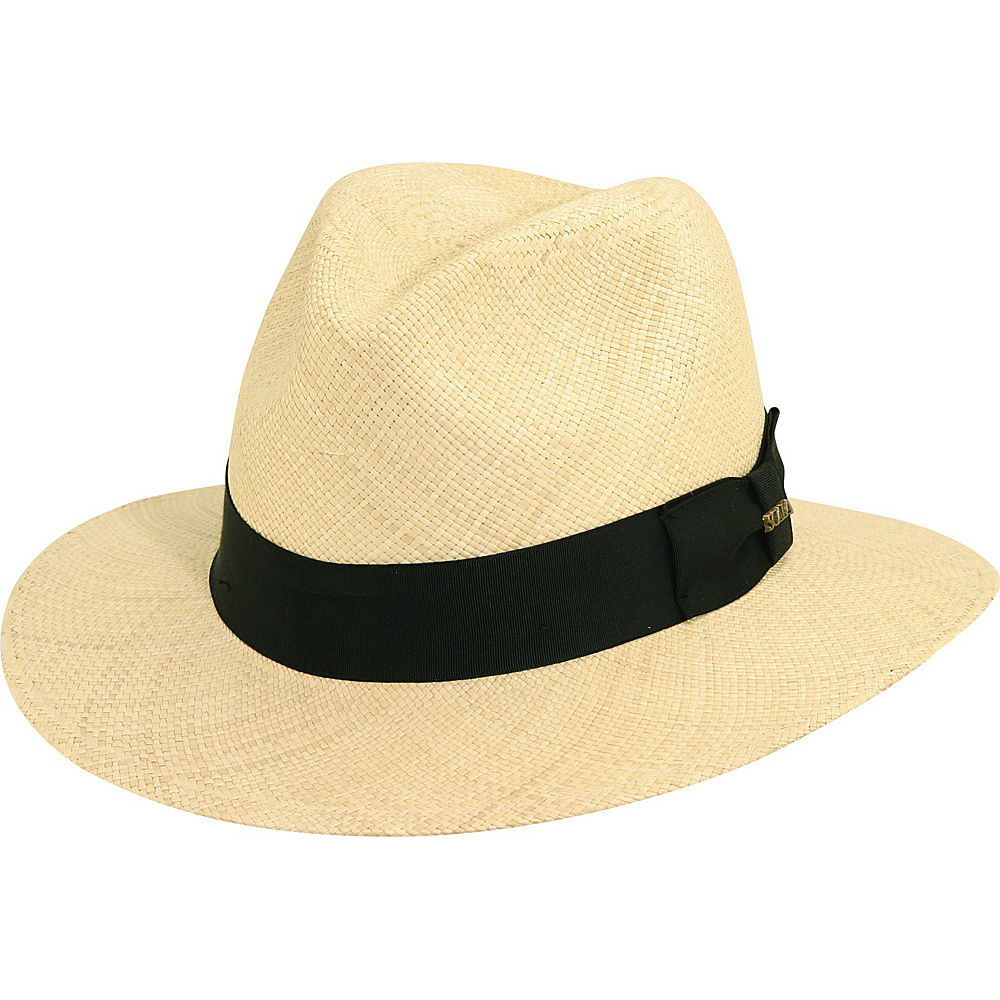 Scala Hats Panama Safari Hat Natural Medium Scala Hats Hats Gloves Scarves