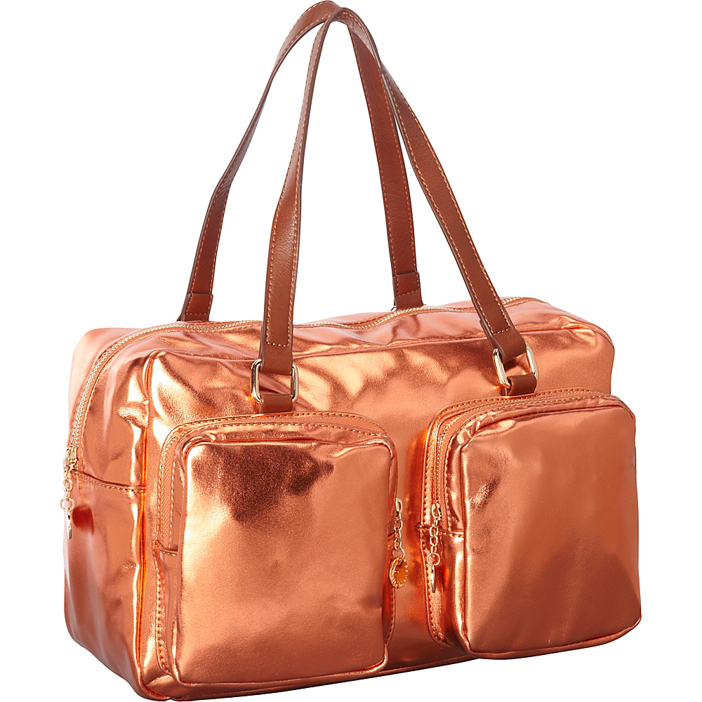 Melie Bianco Sally Copper Melie Bianco Manmade Handbags