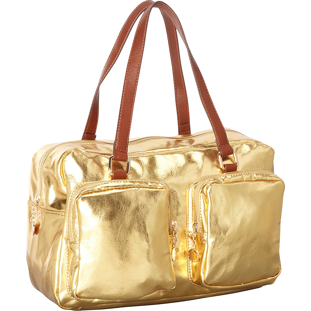 Melie Bianco Sally Gold Melie Bianco Manmade Handbags