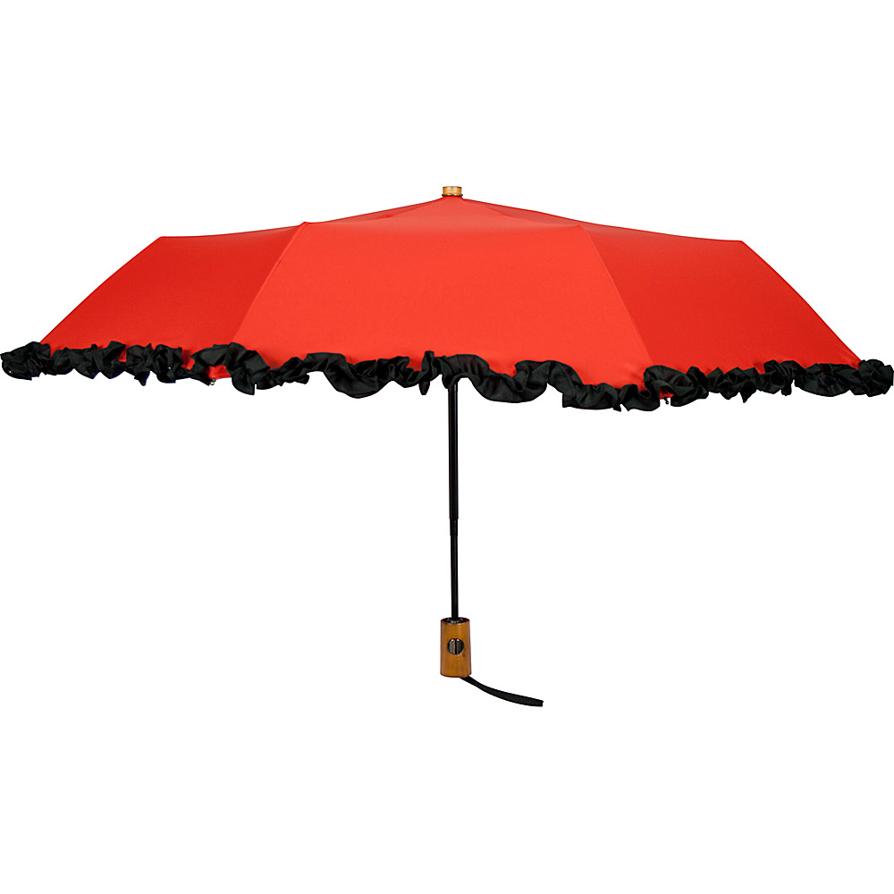 Leighton Umbrellas Ruffles red Leighton Umbrellas Umbrellas and Rain Gear