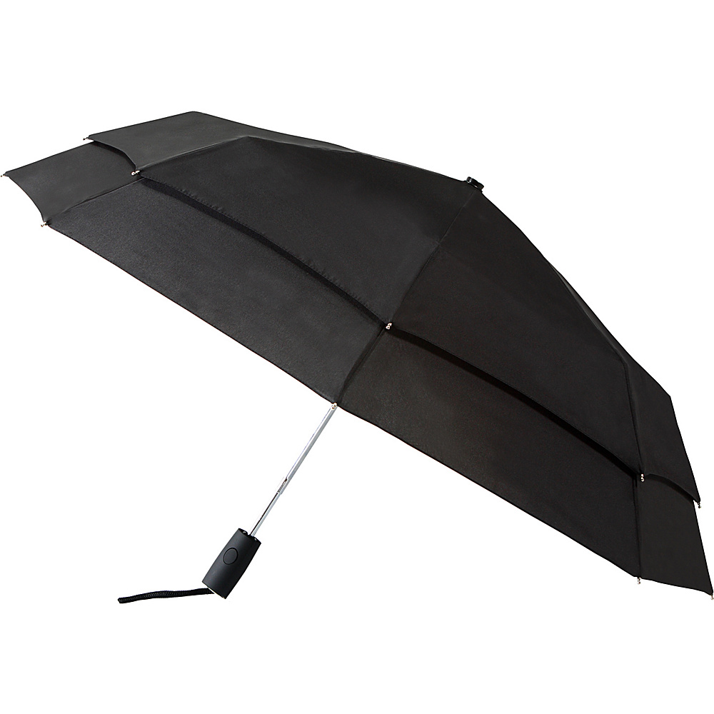 Leighton Umbrellas Falcon black white Leighton Umbrellas Umbrellas and Rain Gear