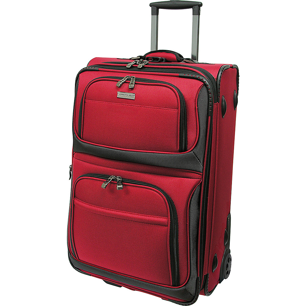 Traveler s Choice Conventional II 22 Rugged Rollaboard Red Traveler s Choice Softside Carry On