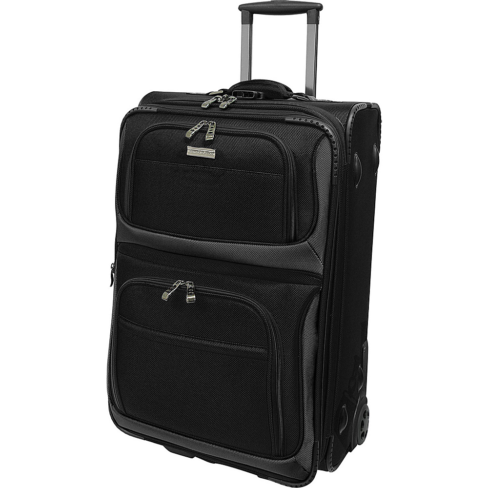 Traveler s Choice Conventional II 22 Rugged Rollaboard Black Traveler s Choice Softside Carry On